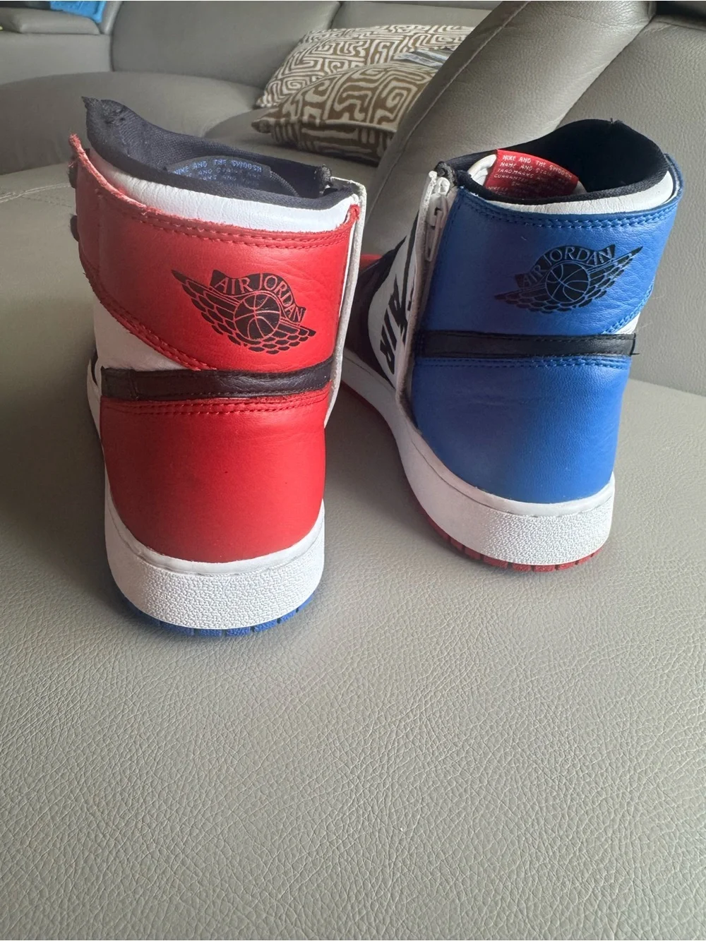 Nike Air Jordan 1 Rebel XX “Top 3” Women’s Size 8.5 – Black Red Blue White